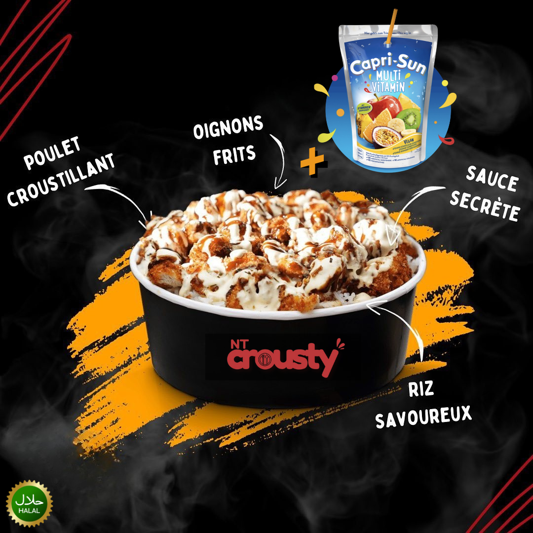 NT Crousty - Poulet Crousty + Capri-sun Offert